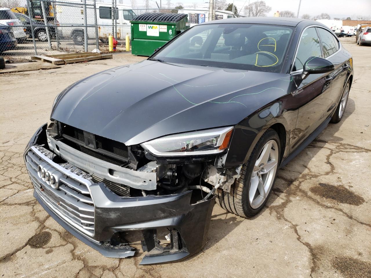 Photo 2 from auction – 2018 AUDI A5 PREMIUM with VIN WAUENCF52JA099389