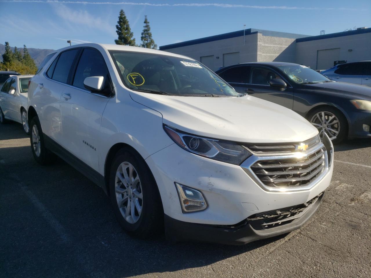 CHEVROLET EQUINOX LT 2021 with VIN 3GNAXKEVXMS149439 - Photo from auction
