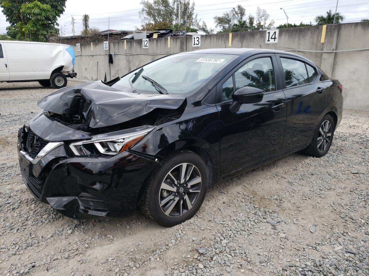 Photo 2 from auction – 2021 NISSAN VERSA SV with VIN 3N1CN8EV4ML886286
