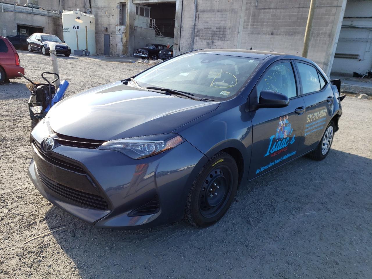 Photo 2 from auction – 2019 TOYOTA COROLLA L with VIN 2T1BURHE2KC185646