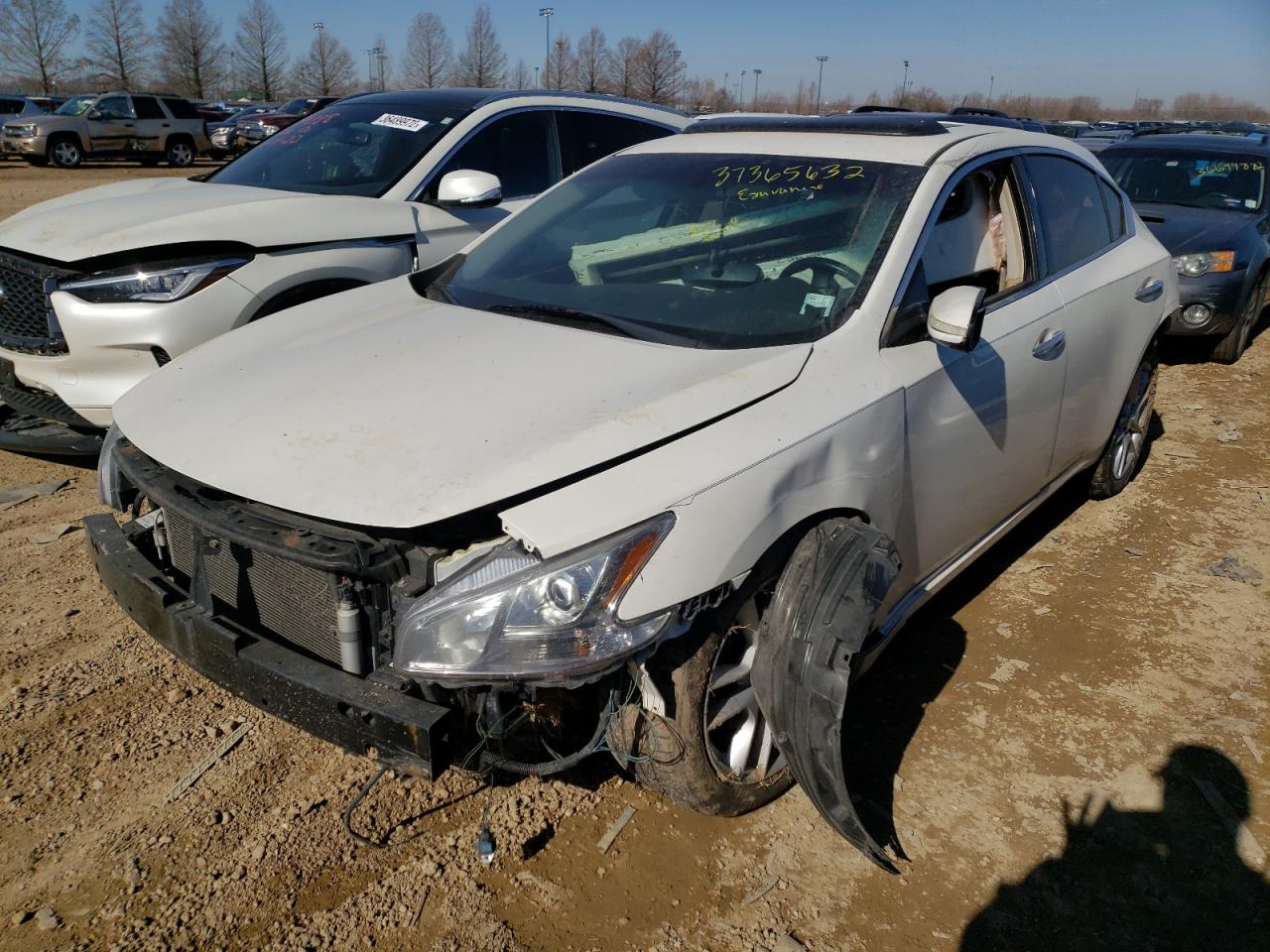 Photo 2 from auction – 2010 NISSAN MAXIMA S with VIN 1N4AA5APXAC863405