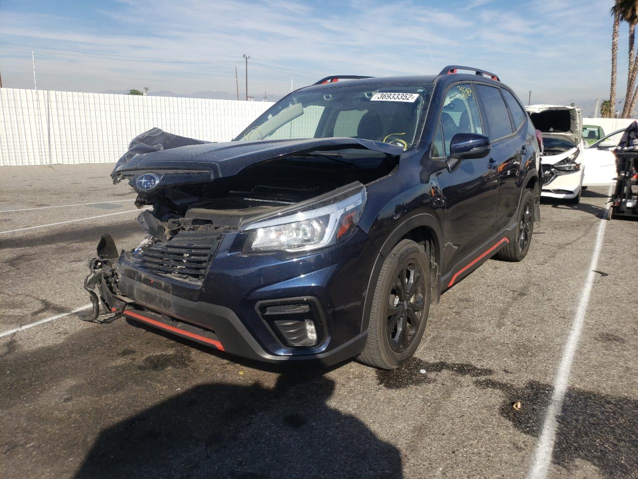 Photo 2 from auction – 2019 SUBARU FORESTER S with VIN JF2SKAPCXKH401571