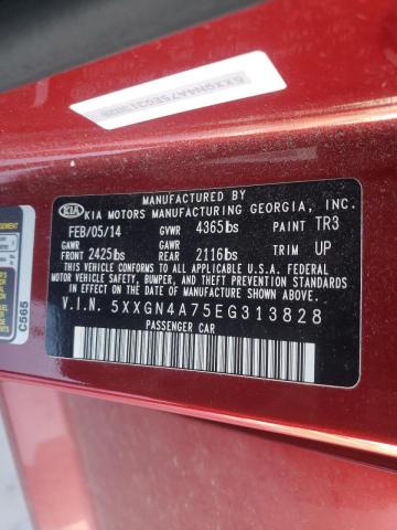 صورة رقم 10 من المزاد - 2014 KIA OPTIMA EX مع VIN 5XXGN4A75EG313828
