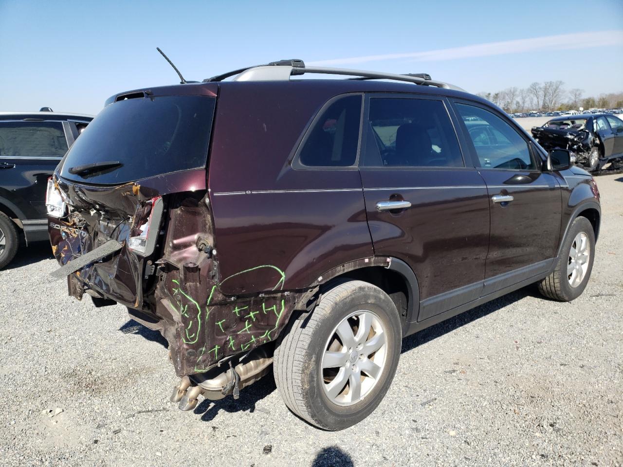 Photo 4 from auction – 2012 KIA SORENTO BA with VIN 5XYKT3A64CG226108