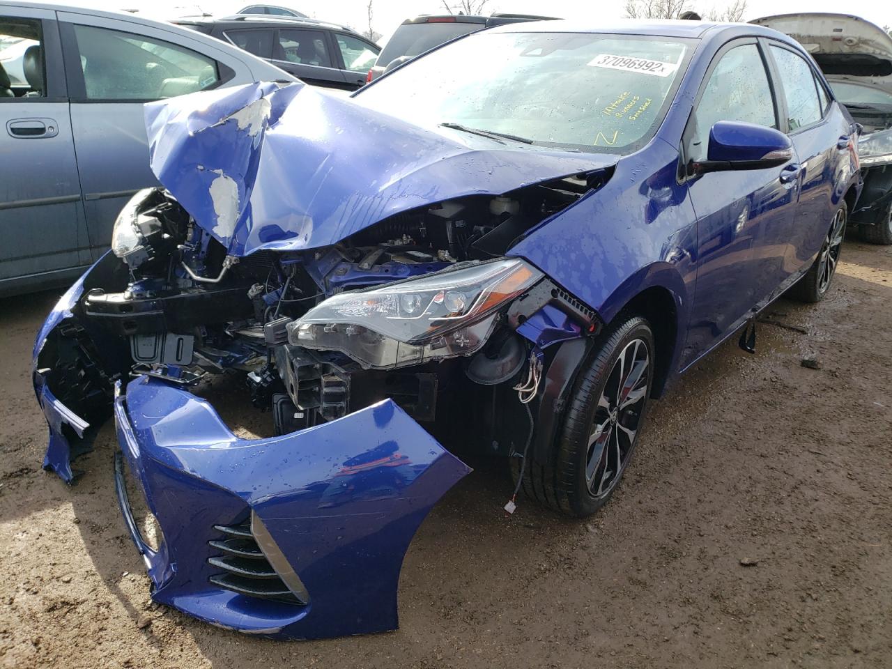 Photo 2 from auction – 2018 TOYOTA COROLLA L with VIN 2T1BURHE7JC048524