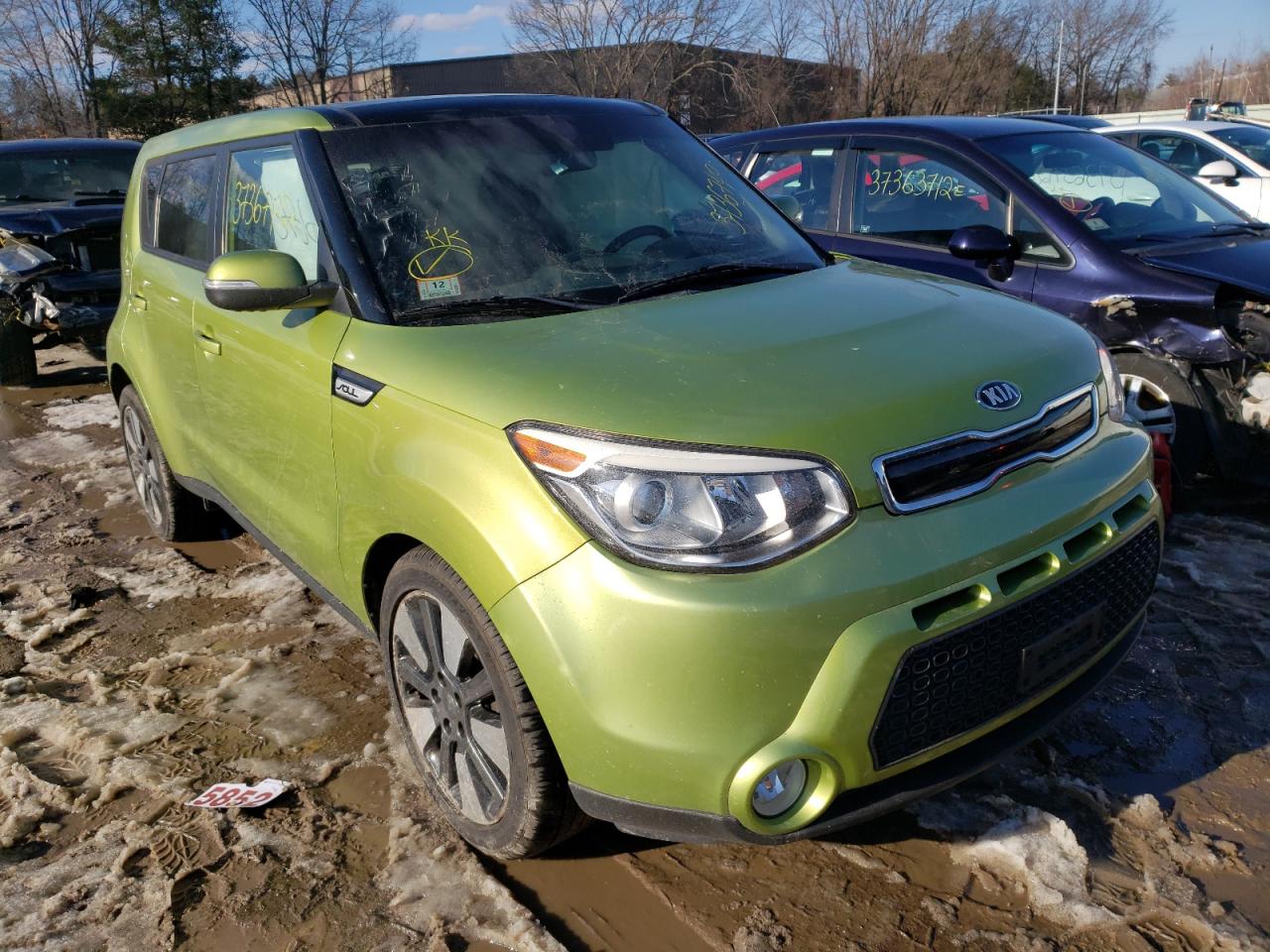 KIA SOUL ! 2014 with VIN KNDJX3A55E7707623 - Photo from auction