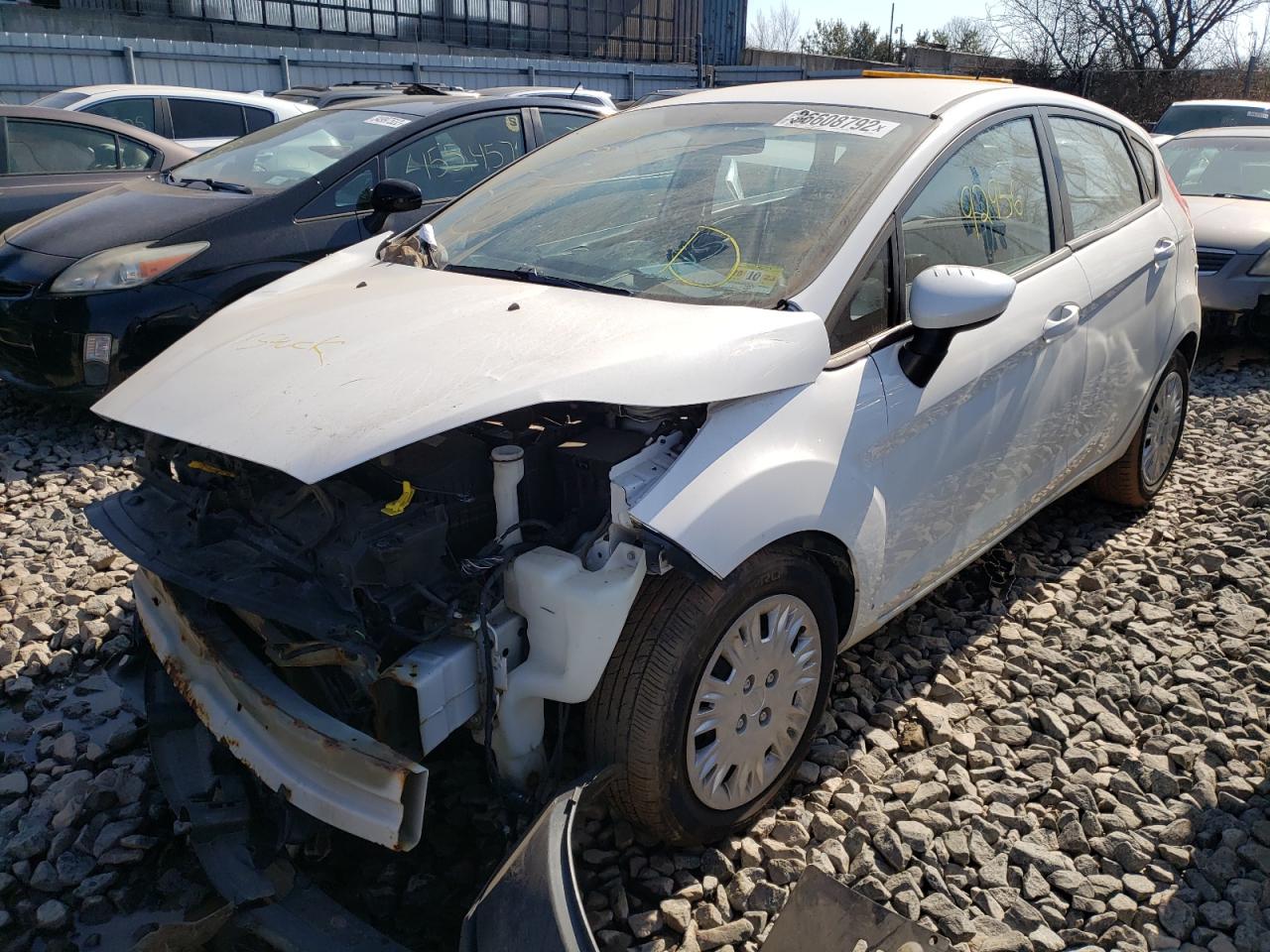 Photo 2 from auction – 2014 FORD FIESTA S with VIN 3FADP4TJ7EM177342
