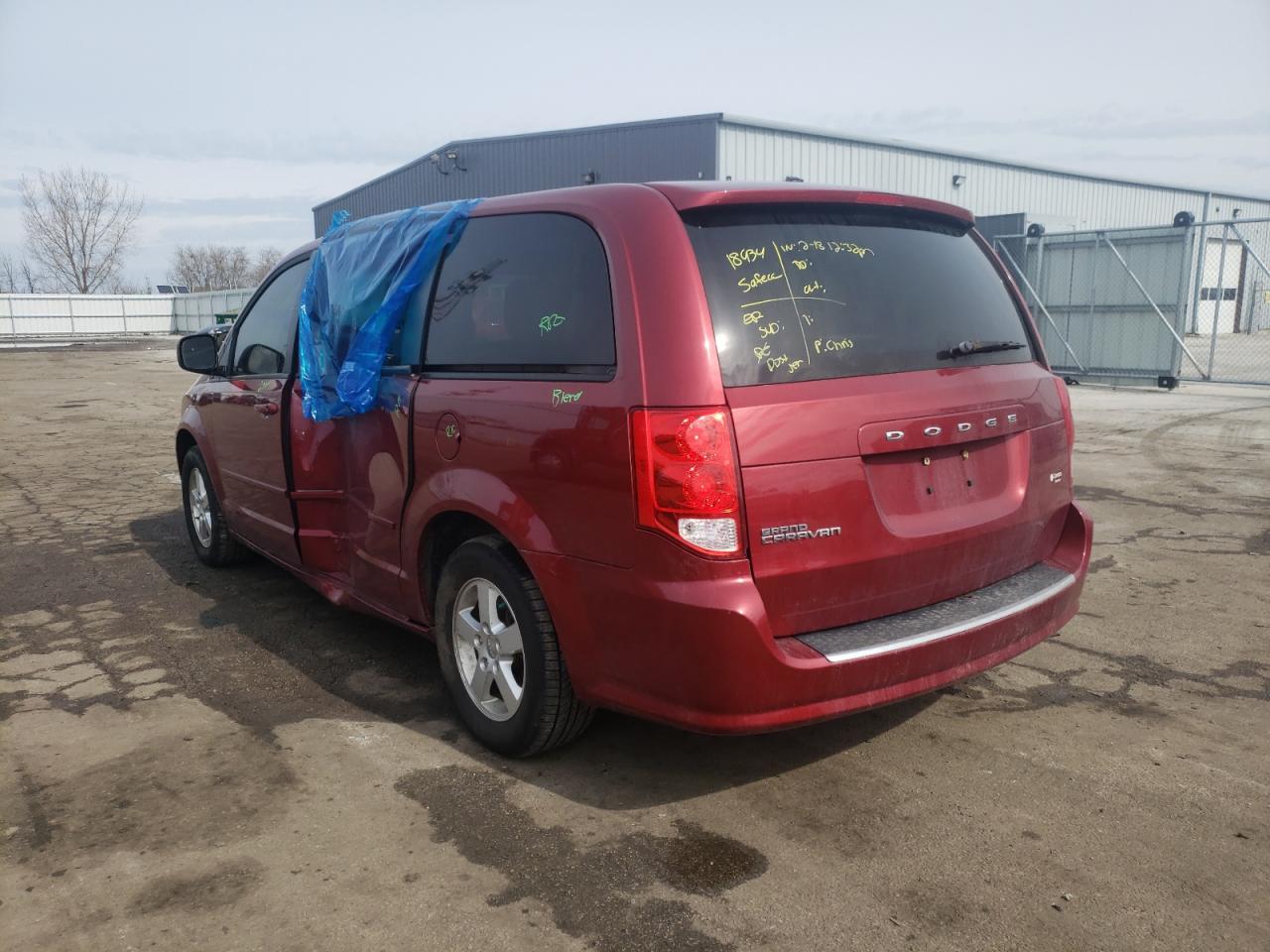 Photo 3 from auction – 2011 DODGE GRAND CARA with VIN 2D4RN3DG0BR603348