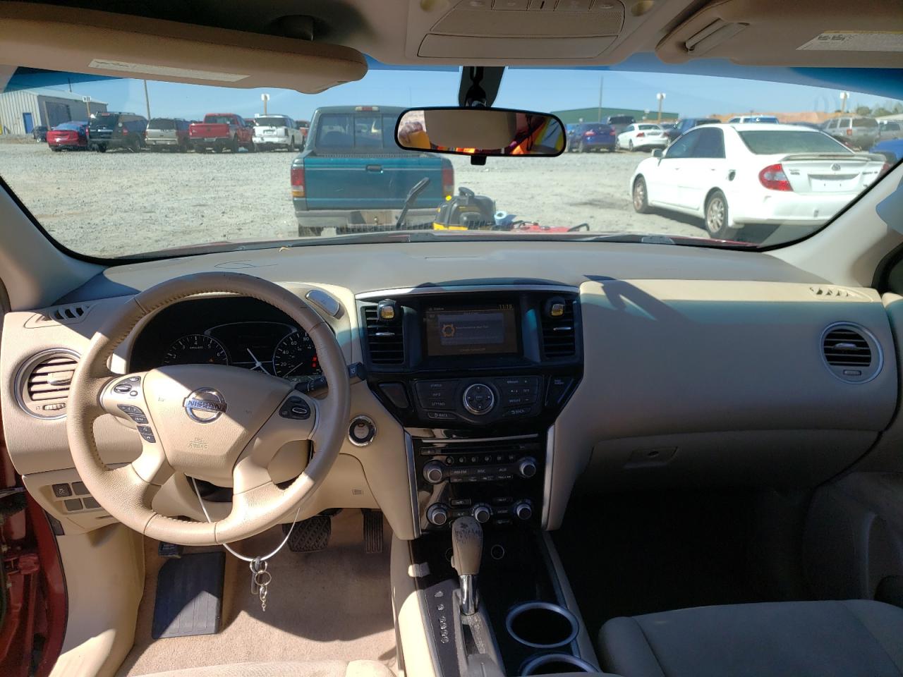 Photo 9 from auction – 2014 NISSAN PATHFINDER with VIN 5N1AR2MN6EC727754