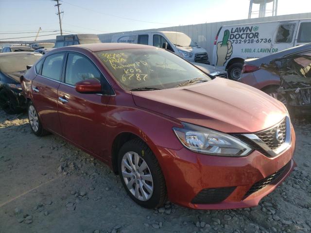NISSAN SENTRA S 2016 with VIN 3N1AB7AP2GY226787 - Photo from auction