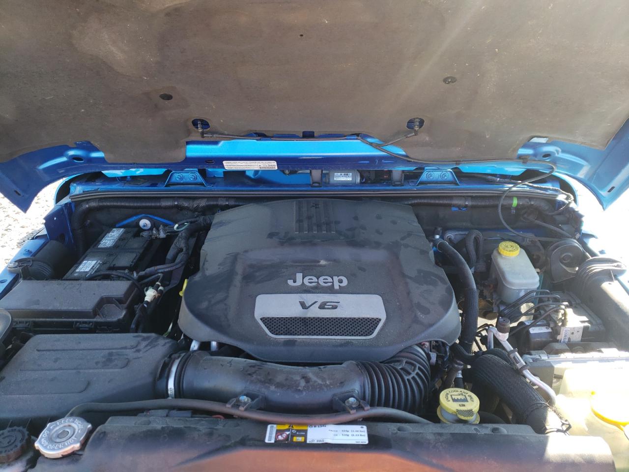 Photo 7 from auction – 2014 JEEP WRANGLER U with VIN 1C4HJWEG6EL325623