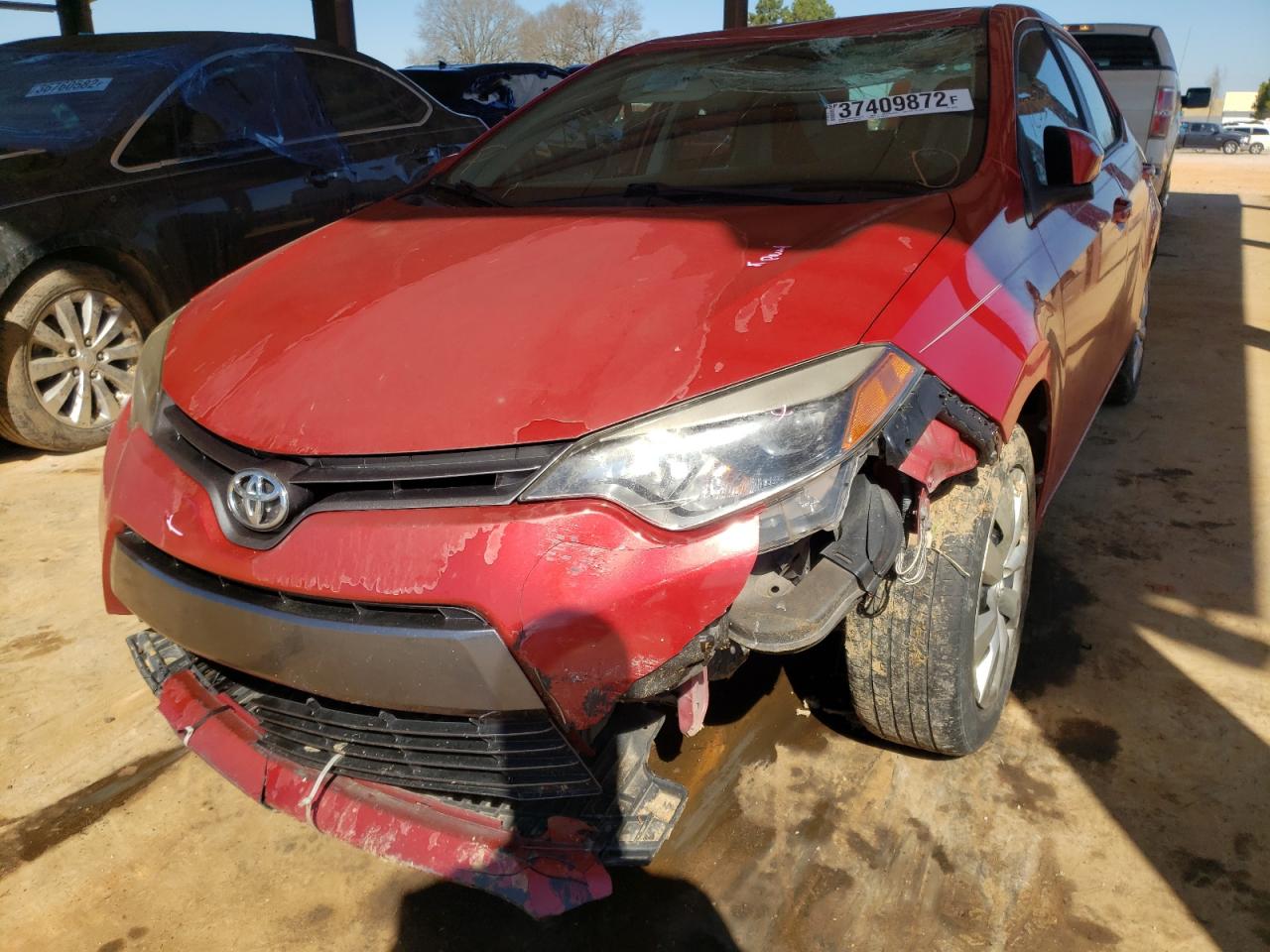 Photo 2 from auction – 2015 TOYOTA COROLLA L with VIN 2T1BURHE2FC409763