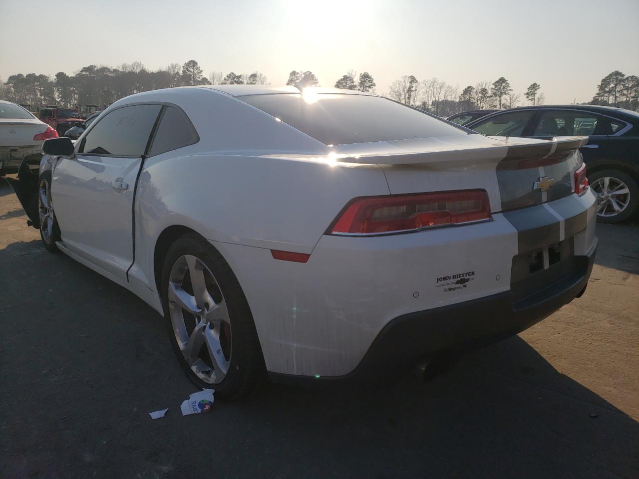 Photo 3 from auction – 2015 CHEVROLET CAMARO 2SS with VIN 2G1FK1EJ2F9128775