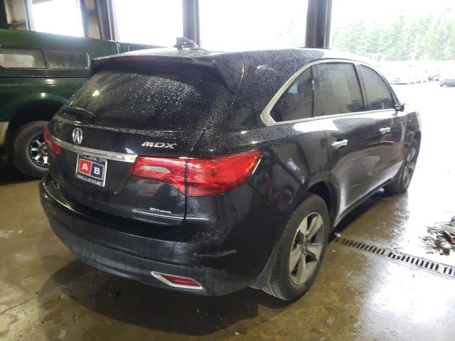 Photo 4 from auction – 2016 ACURA MDX with VIN 5FRYD4H23GB016420