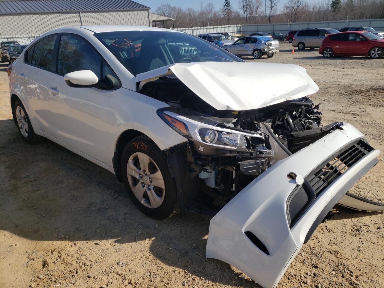 KIA FORTE LX 2017 with VIN 3KPFK4A78HE108358 - Photo from auction