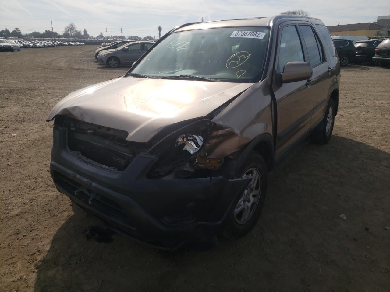 Photo 2 from auction – 2003 HONDA CR-V EX with VIN JHLRD78883C031386