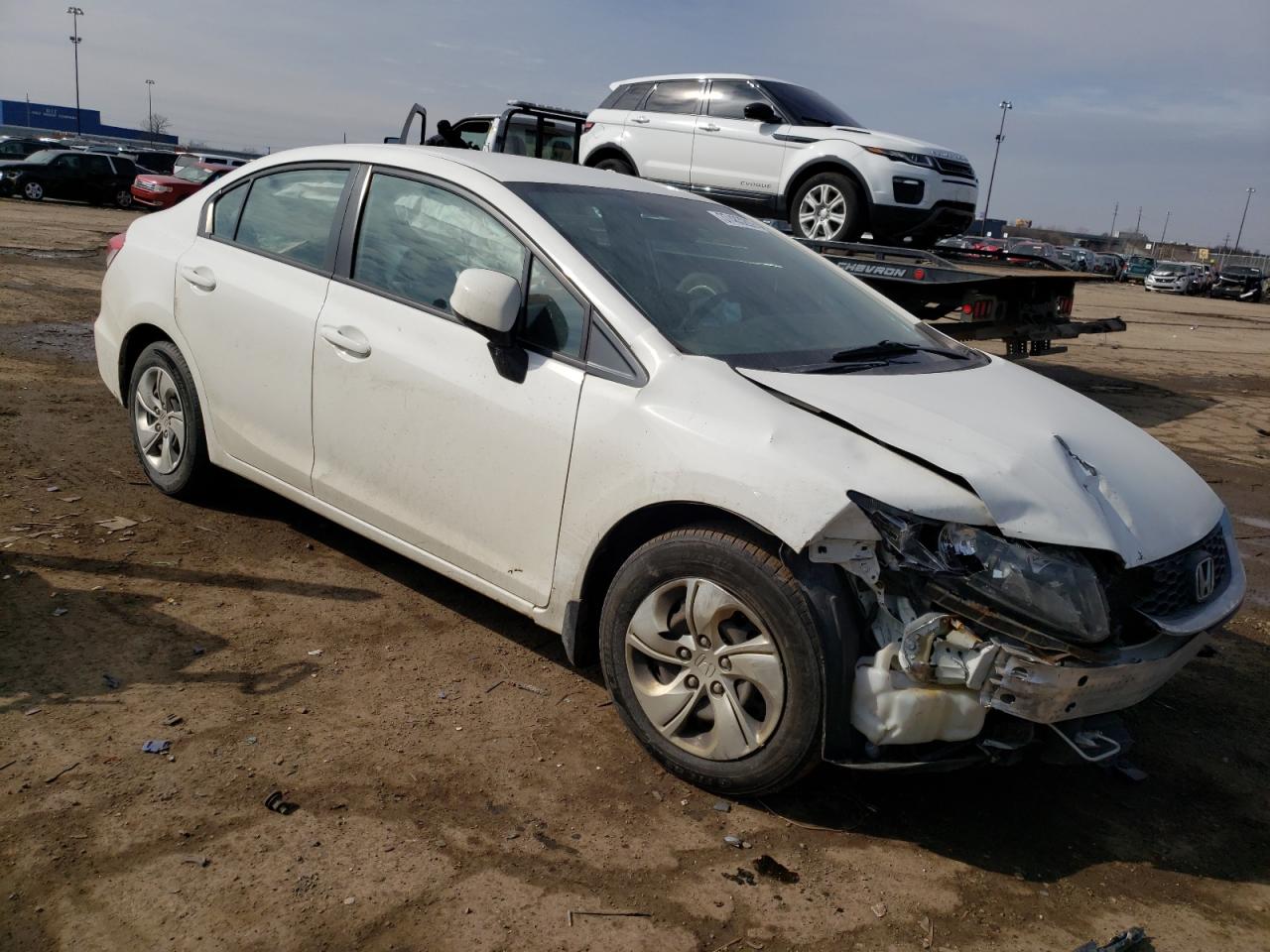 HONDA CIVIC LX 2013 with VIN 2HGFB2F46DH035008 - Photo from auction