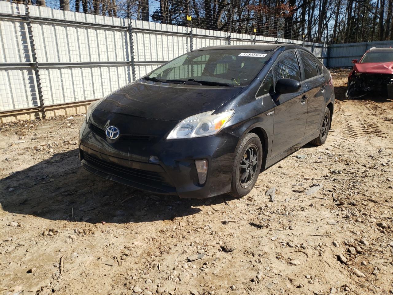 Photo 2 from auction – 2013 TOYOTA PRIUS with VIN JTDKN3DU1D5702944