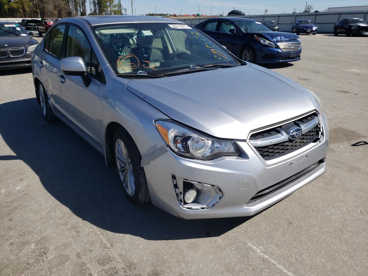 SUBARU IMPREZA LI 2012 with VIN JF1GJAH67CH031140 - Photo from auction