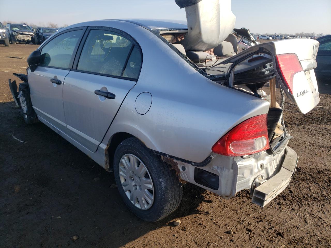 Photo 3 from auction – 2010 HONDA CIVIC VP with VIN 19XFA1F36AE000740