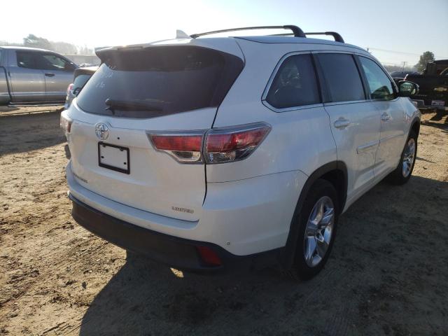 Photo 4 from auction – 2014 TOYOTA HIGHLANDER with VIN 5TDYKRFH2ES026814