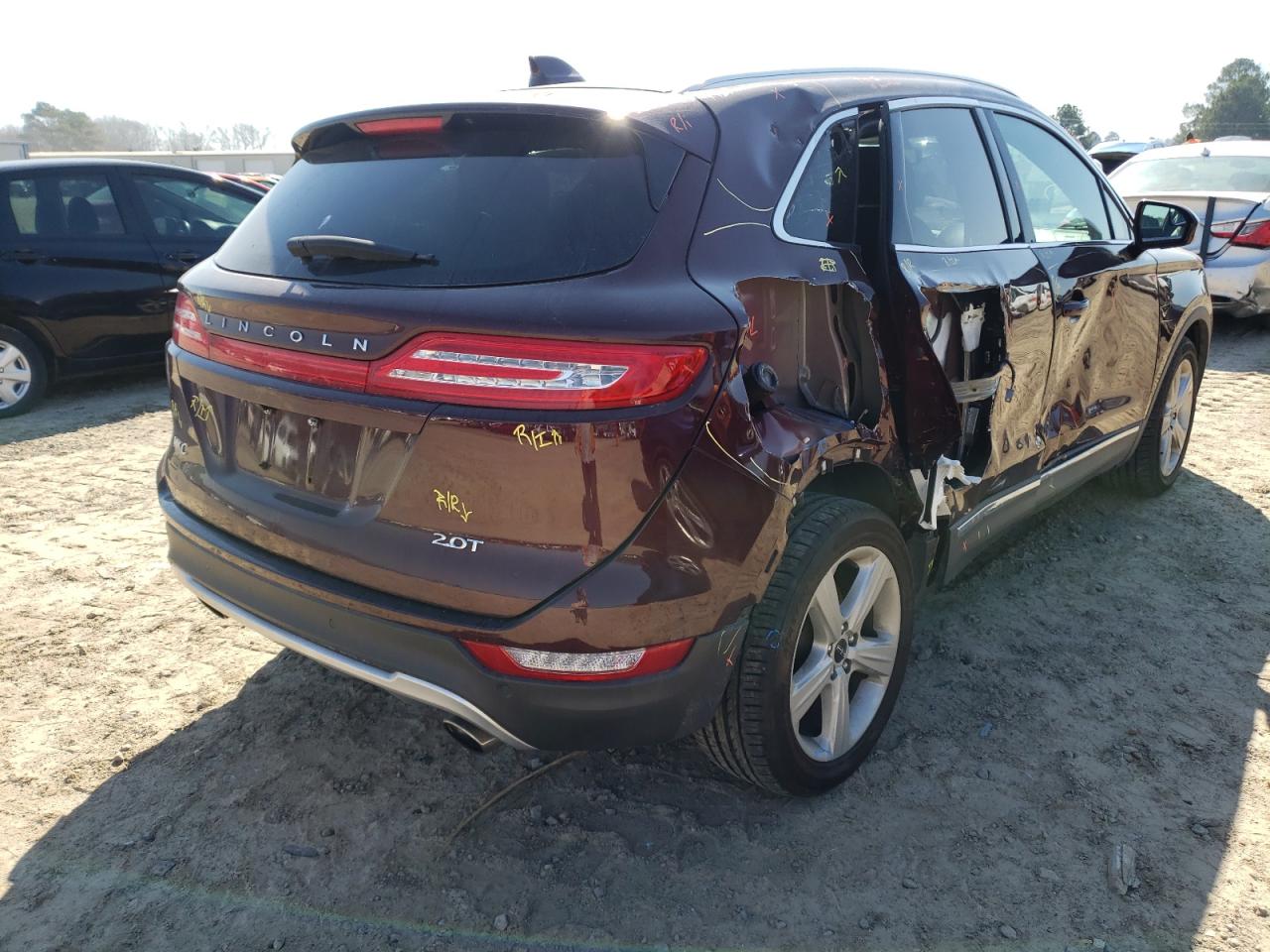 Photo 4 from auction – 2018 LINCOLN MKC PREMIE with VIN 5LMCJ1C90JUL22067
