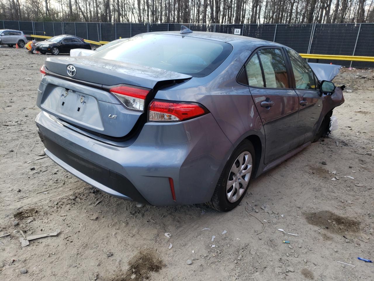 Photo 4 from auction – 2021 TOYOTA COROLLA LE with VIN JTDEPMAE1MJ154784