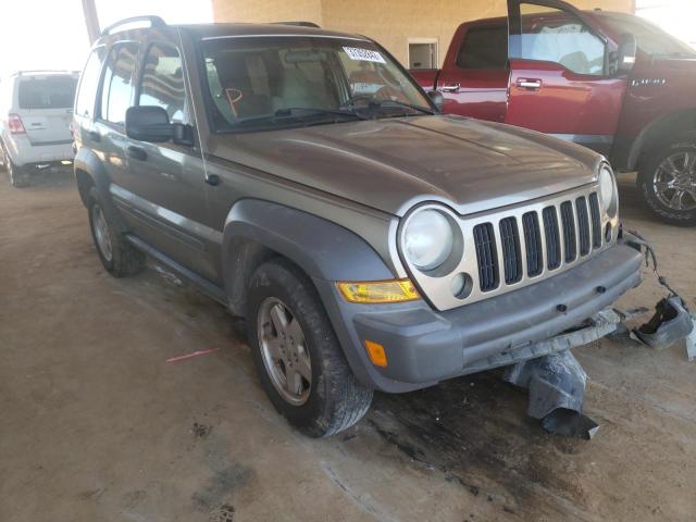 JEEP LIBERTY SP 2007 with VIN 1J4GL48K87W632829 - Photo from auction