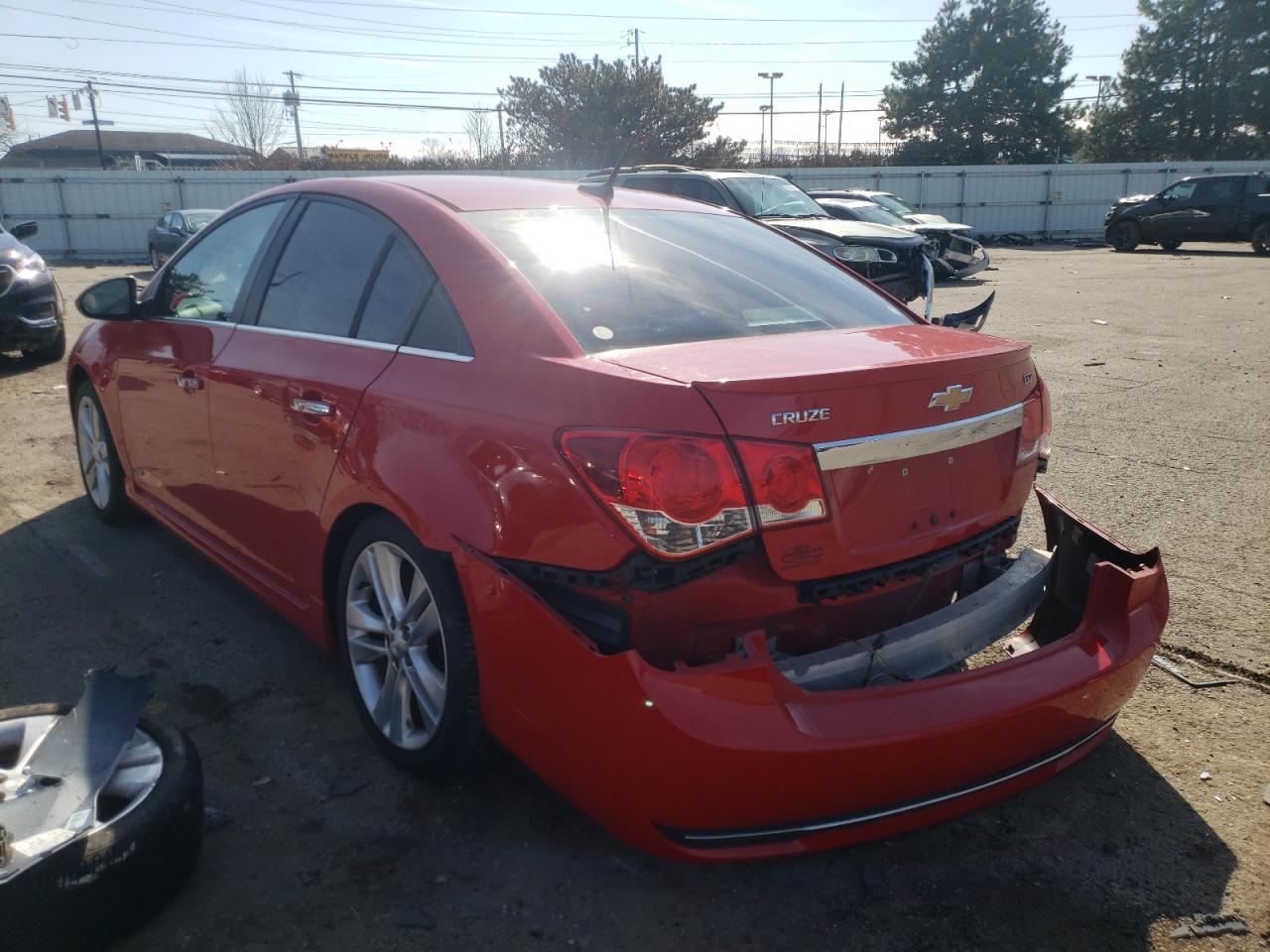 Photo 3 from auction – 2012 CHEVROLET CRUZE with VIN 1G1PH5SCXC7204143