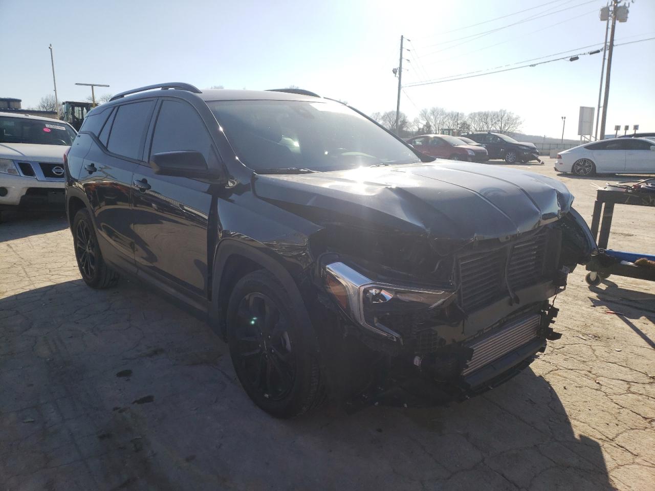 GMC TERRAIN SL 2020 with VIN 3GKALMEV2LL286663 - Photo from auction