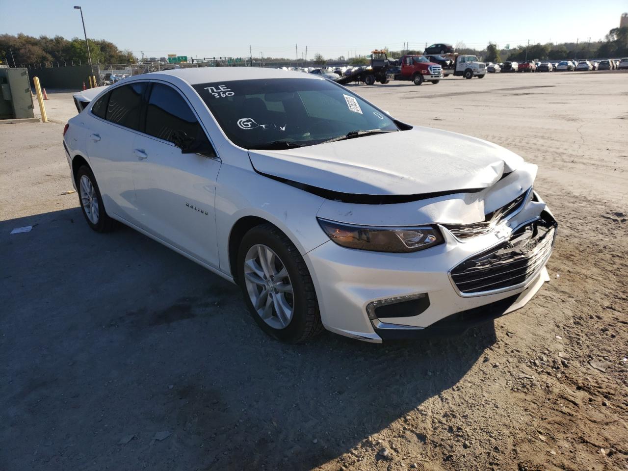 CHEVROLET MALIBU LT 2018 with VIN 1G1ZD5ST0JF175341 - Photo from auction