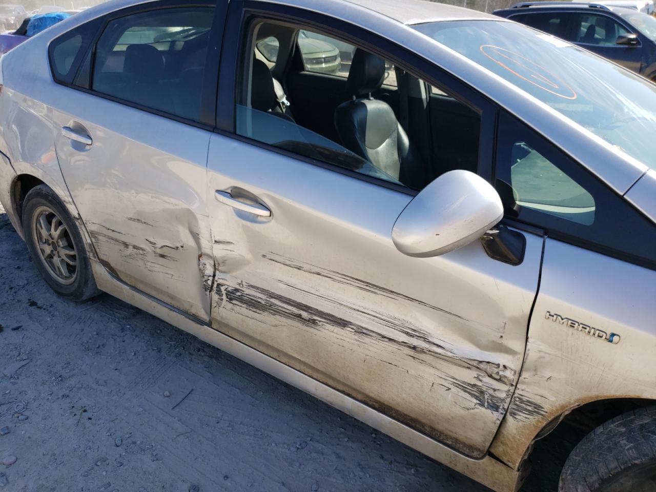 Photo 9 from auction – 2010 TOYOTA PRIUS with VIN JTDKN3DUXA1307776
