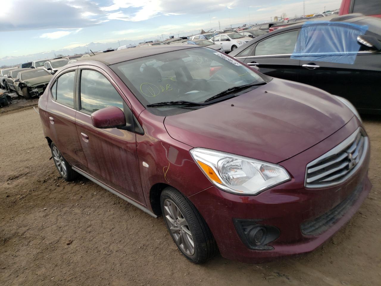 MITSUBISHI MIRAGE G4 2019 with VIN ML32F3FJ2KHF08862 - Photo from auction