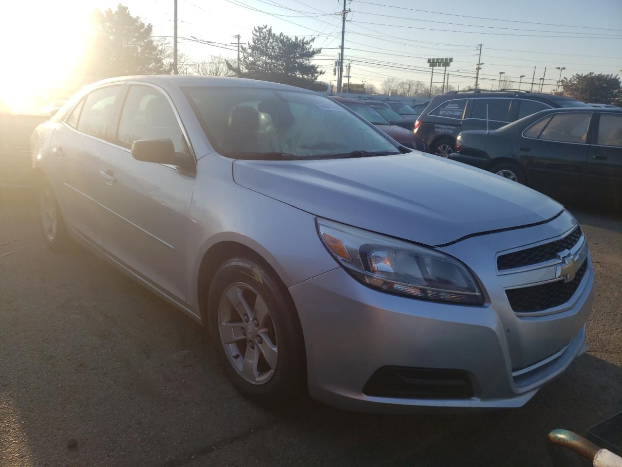 CHEVROLET MALIBU LS 2013 with VIN 1G11B5SA4DF325716 - Photo from auction