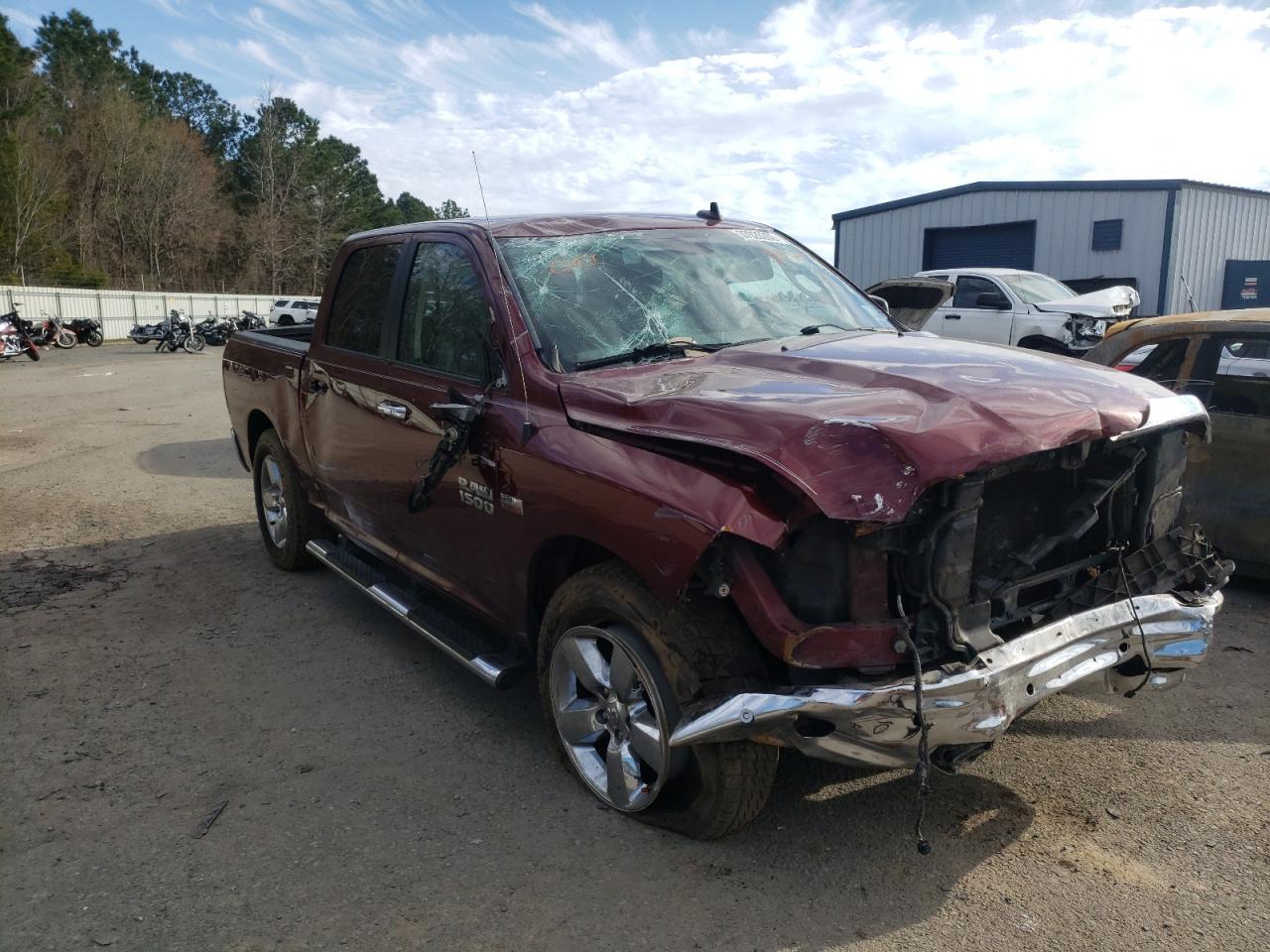 RAM 1500 SLT 2016 with VIN 3C6RR6LT3GG289166 - Photo from auction