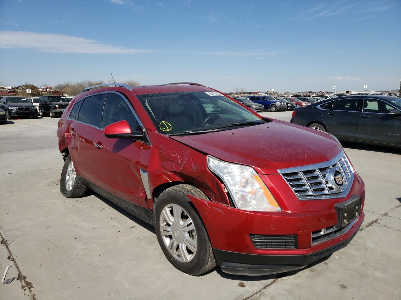 CADILLAC SRX LUXURY 2013 with VIN 3GYFNCE36DS632705 - Photo from auction