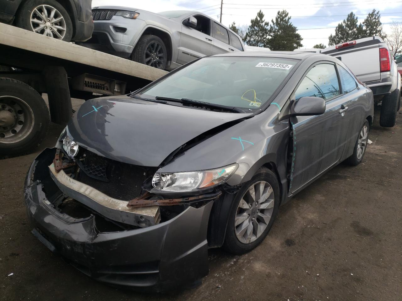 Photo 2 from auction – 2011 HONDA CIVIC EX with VIN 2HGFG1B82BH510865