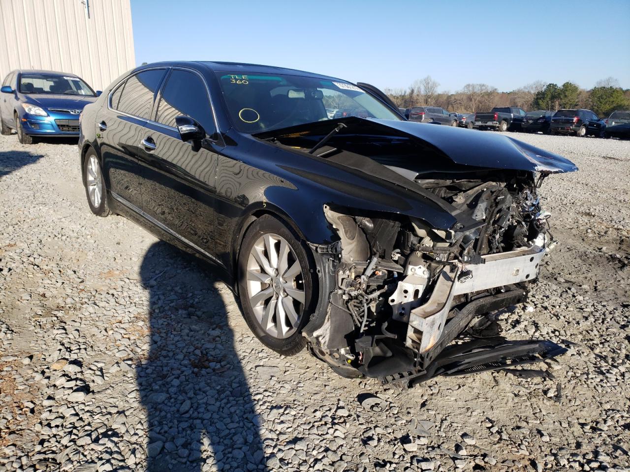 LEXUS LS 460L 2010 with VIN JTHDL5EF0A5001641 - Photo from auction