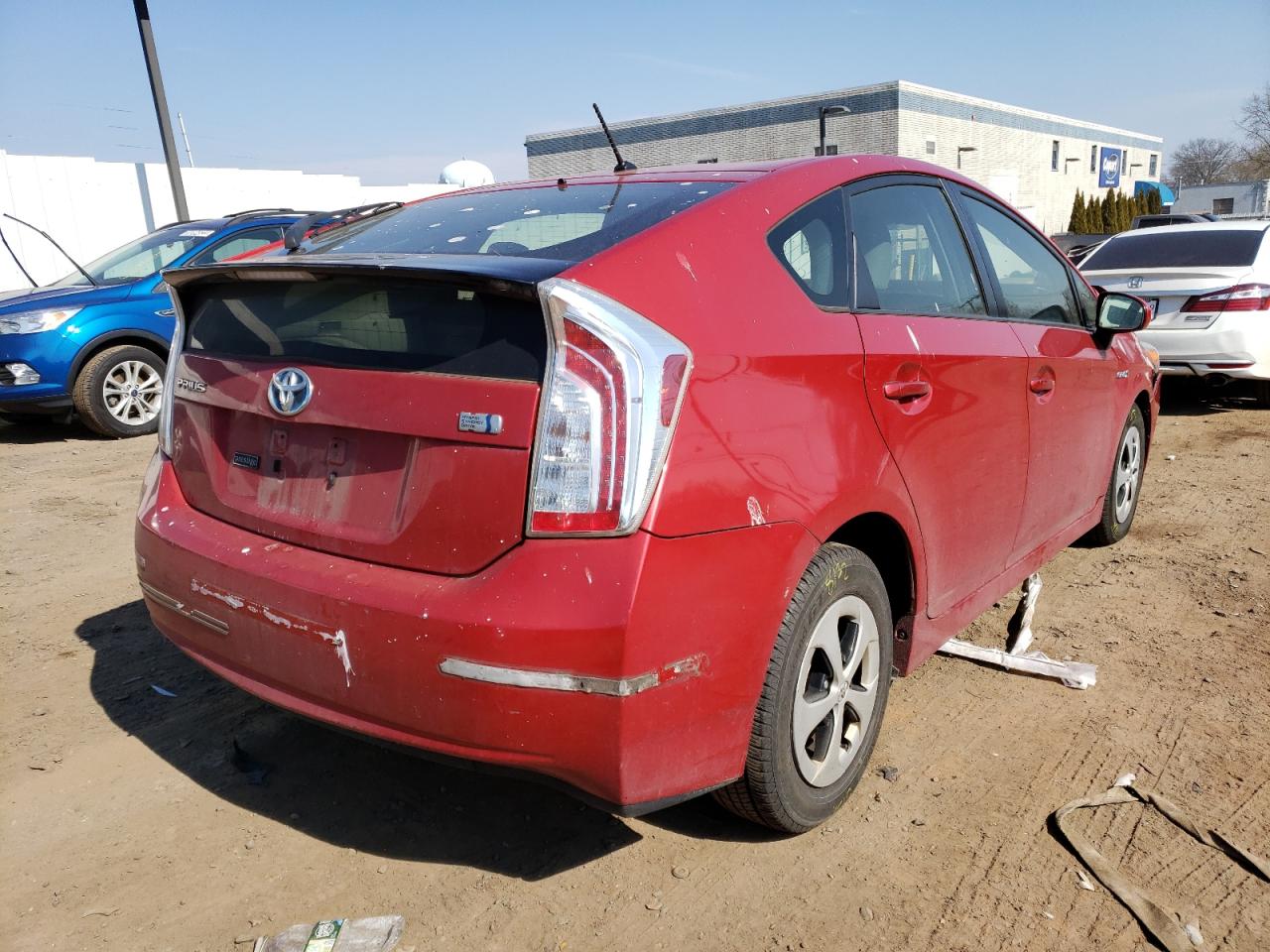 Photo 4 from auction – 2012 TOYOTA PRIUS with VIN JTDKN3DU9C1578072
