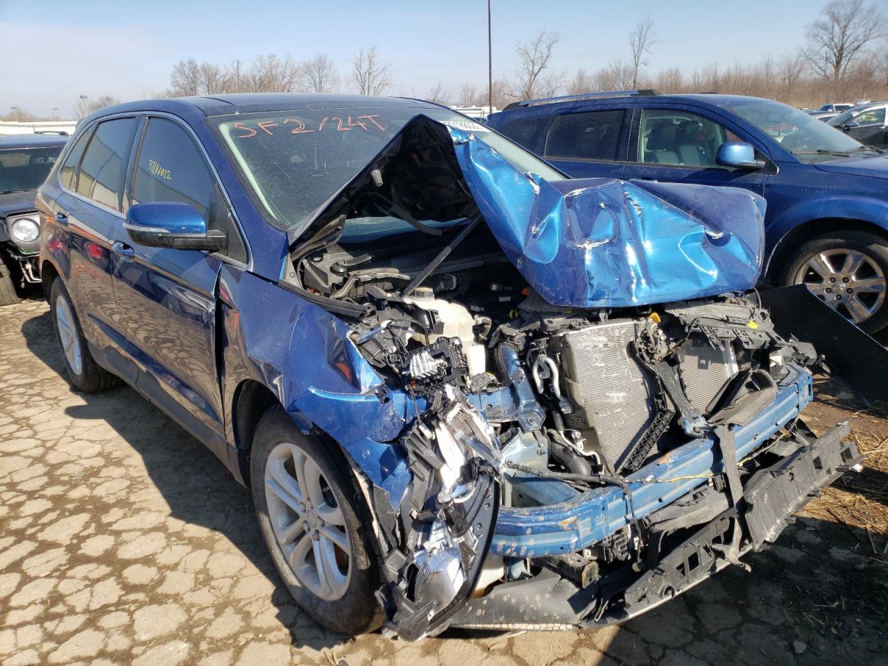 FORD EDGE SEL 2020 with VIN 2FMPK4J91LBB60321 - Photo from auction