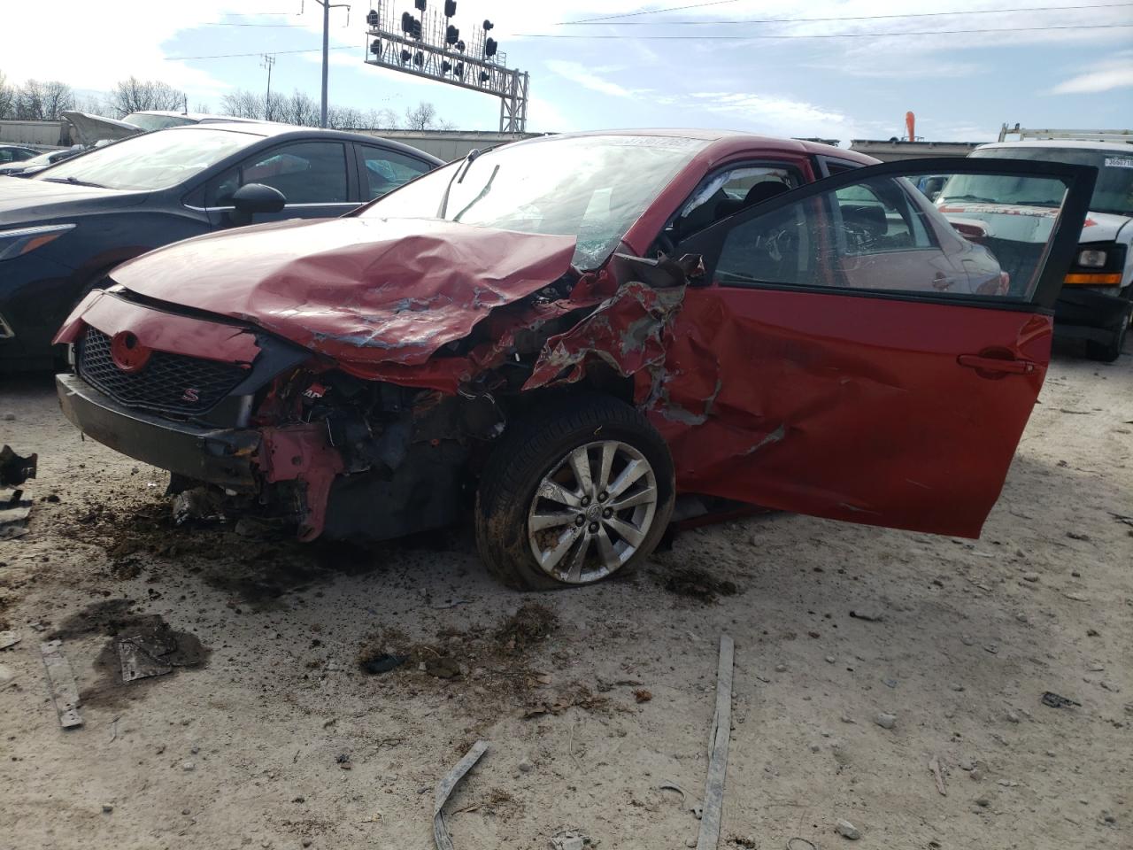 Photo 2 from auction – 2010 TOYOTA COROLLA BA with VIN 1NXBU4EE4AZ327001