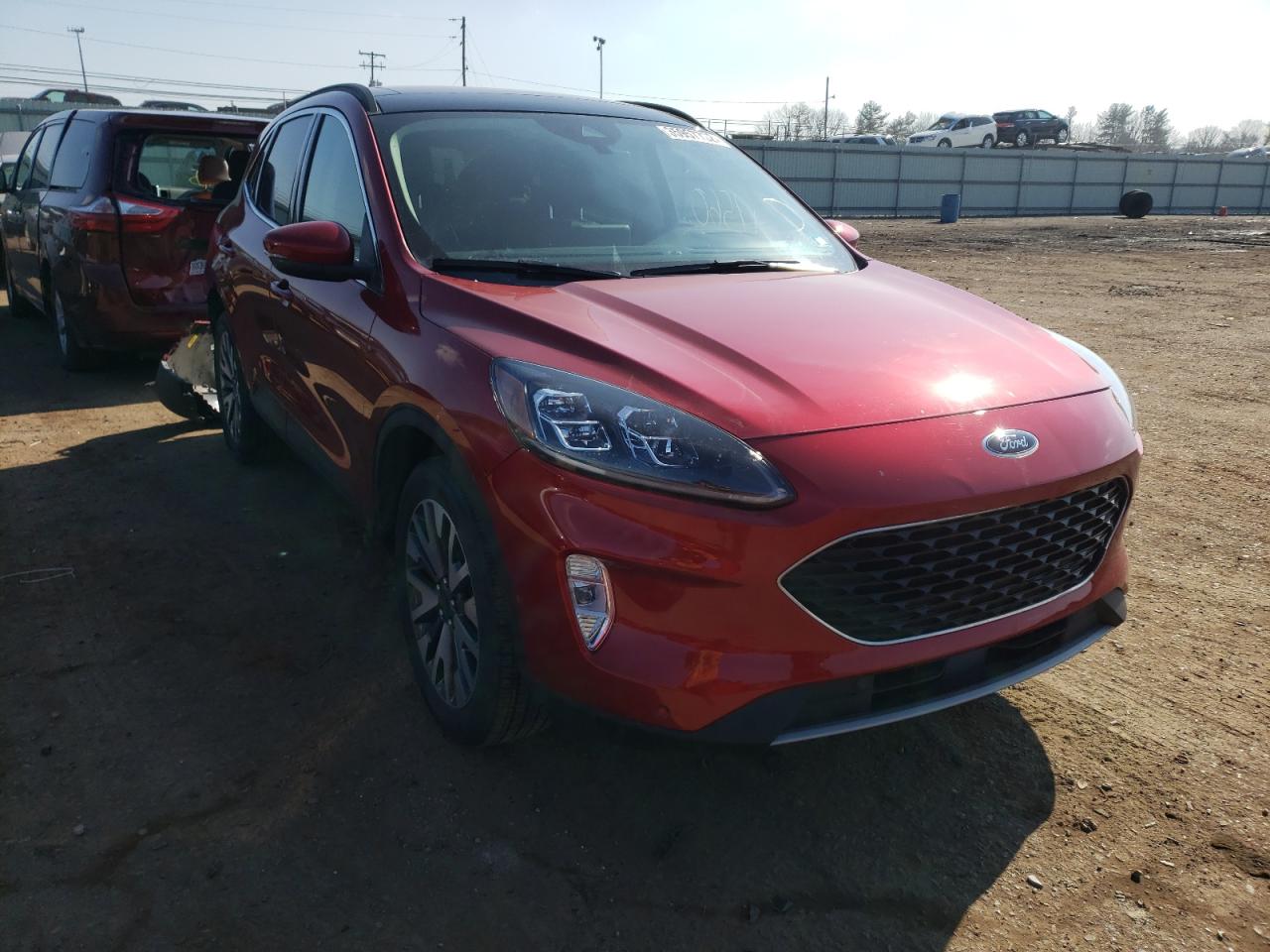 FORD ESCAPE TIT 2020 with VIN 1FMCU9J97LUB55415 - Photo from auction