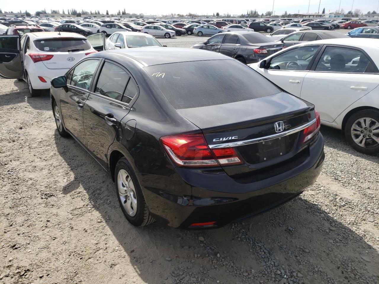 Photo 3 from auction – 2015 HONDA CIVIC LX with VIN 19XFB2F53FE294268