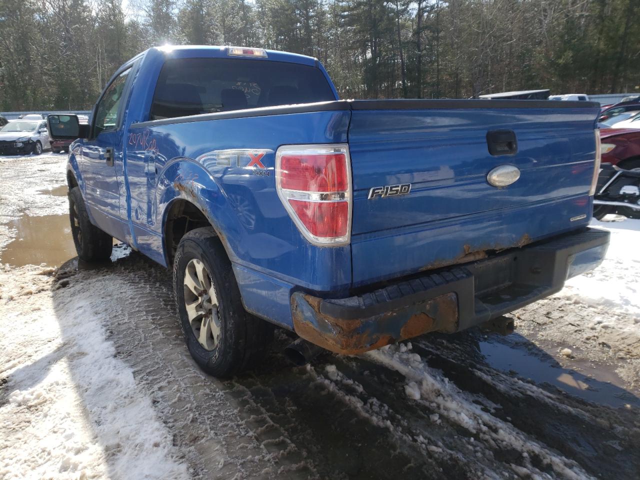 Photo 3 from auction – 2011 FORD F150 with VIN 1FTMF1EF1BFA98765