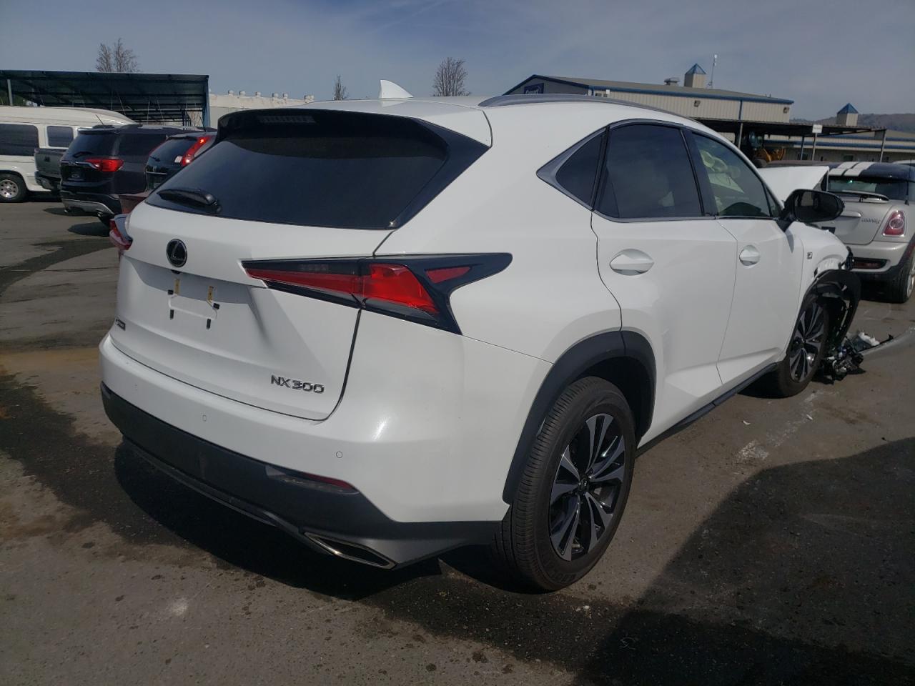 Photo 4 from auction – 2021 LEXUS NX 300 BAS with VIN JTJSARDZ1M2263768