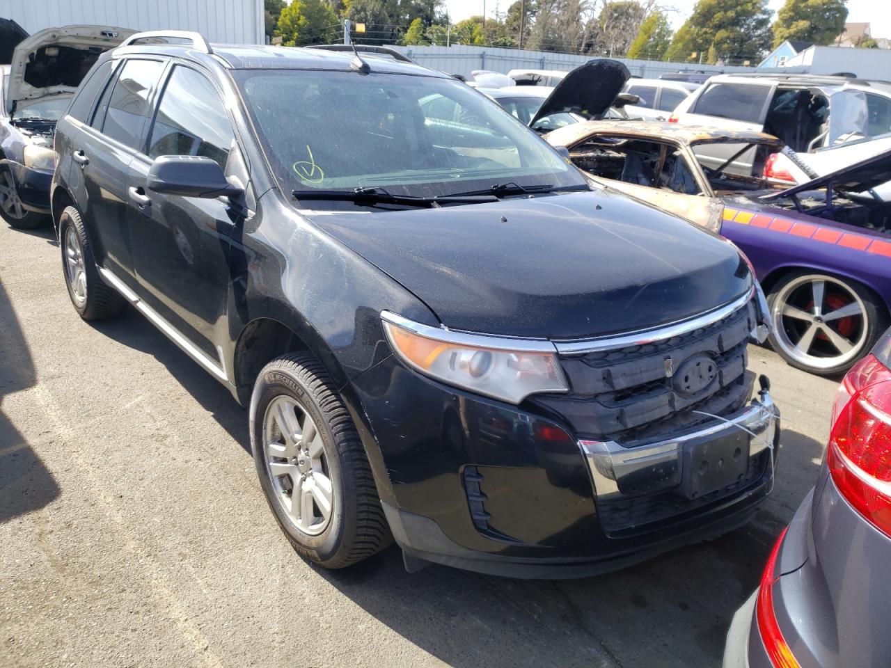 FORD EDGE SE 2011 with VIN 2FMDK3GC9BBA92073 - Photo from auction
