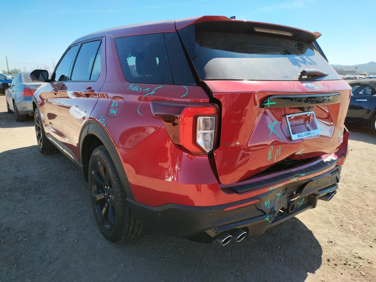 Photo 3 from auction – 2021 FORD EXPLORER S with VIN 1FM5K8GC7MGA24450