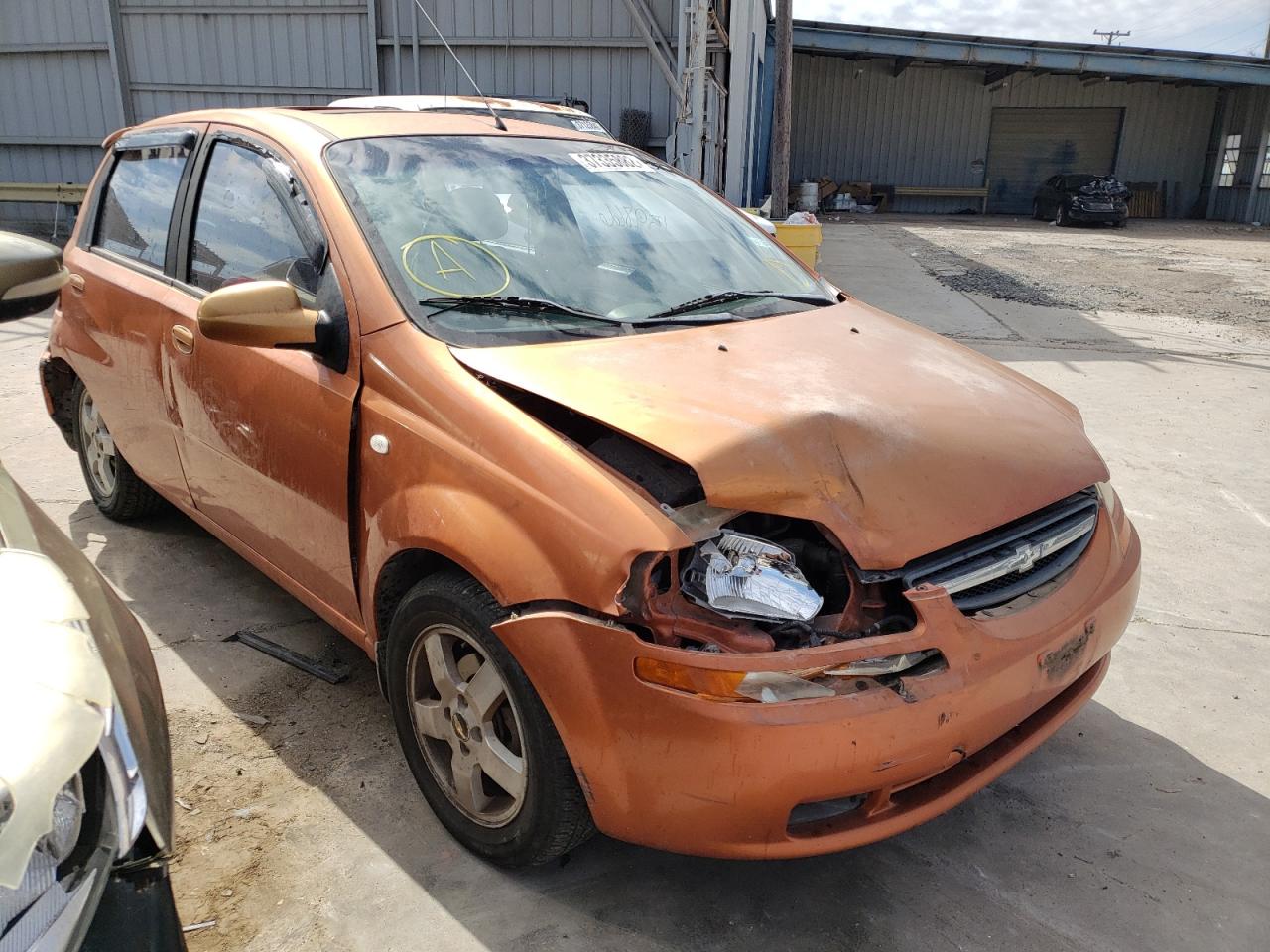 Photo 1 from auction – 2006 CHEVROLET AVEO LT with VIN KL1TG66636B534055