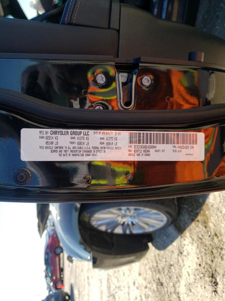 Photo 10 from auction – 2014 CHRYSLER 300C VARVA with VIN 2C3CCADG8EH230944