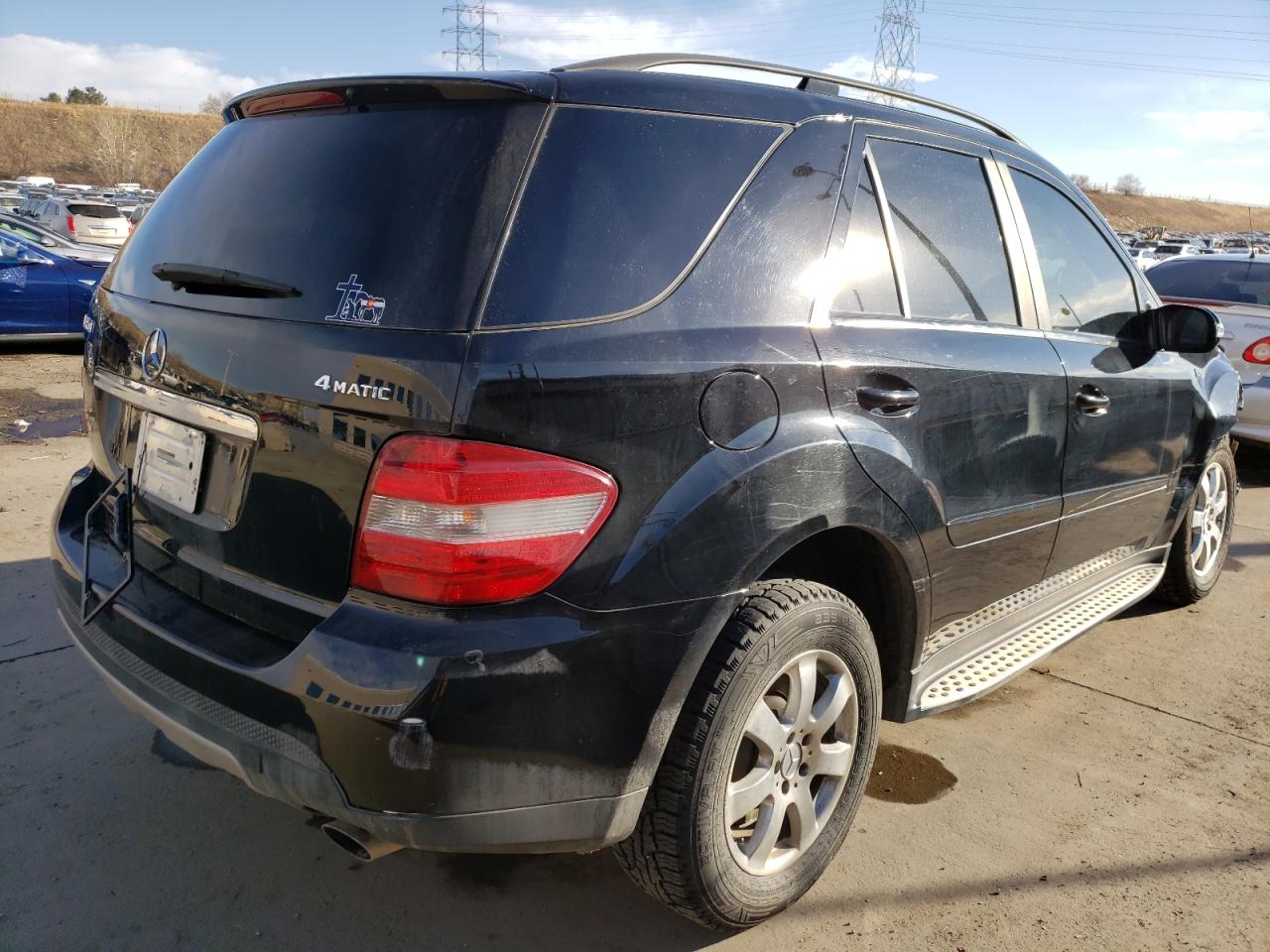Photo 4 from auction – 2007 MERCEDES-BENZ ML 350 with VIN 4JGBB86E97A157496